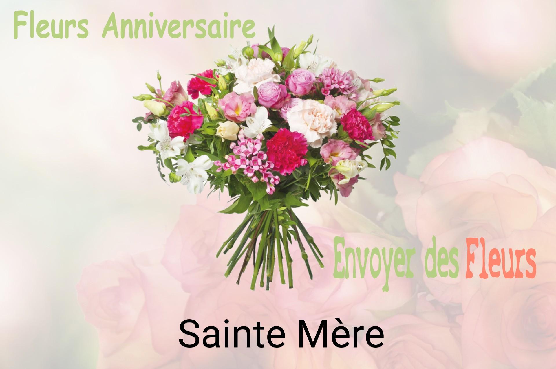 Bouquet de fleurs d’anniversaire livré à Sainte-Mère