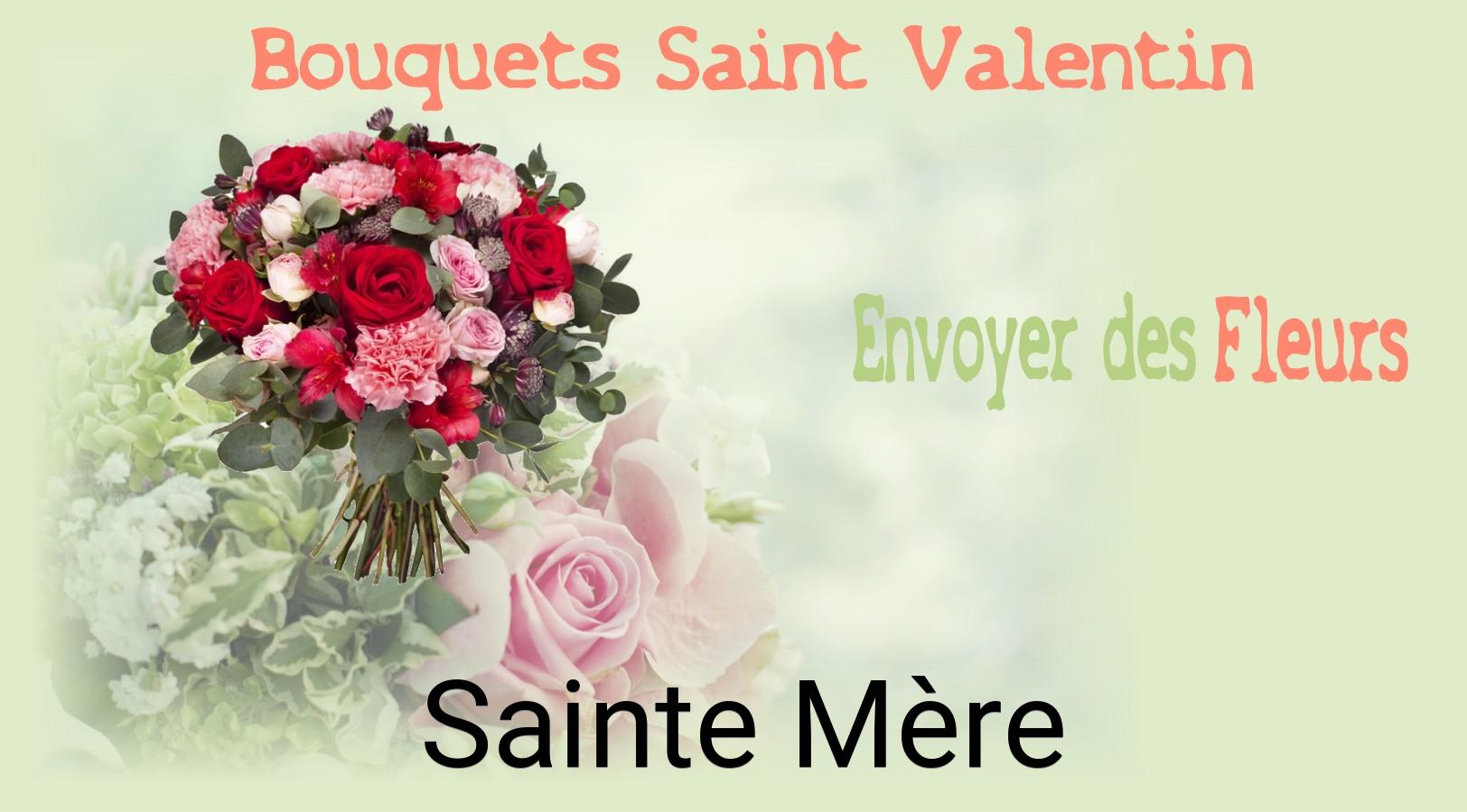 Roses de Saint-Valentin livrées à Sainte-Mère